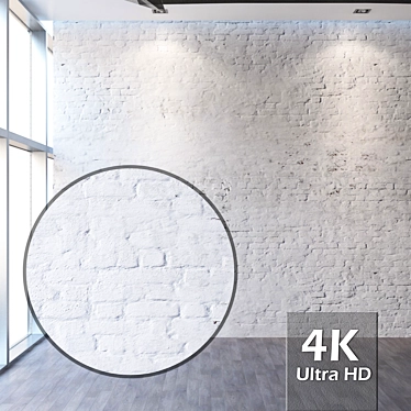 Seamless 4K Brick Texture 3D model image 1 