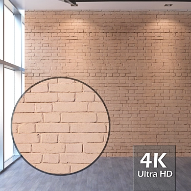 Title: Seamless Bricklaying Texture in 4K 3D model image 1 