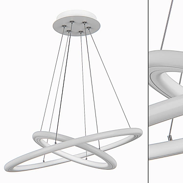 Saturno Lightstar Pendant Light 3D model image 1 