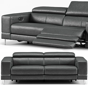 Bergamo Motion Sofa - Contemporary Comfort 3D model image 1 