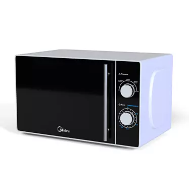 Midea Unwrap: Accurate and Stylish Microwave 3D model image 1 