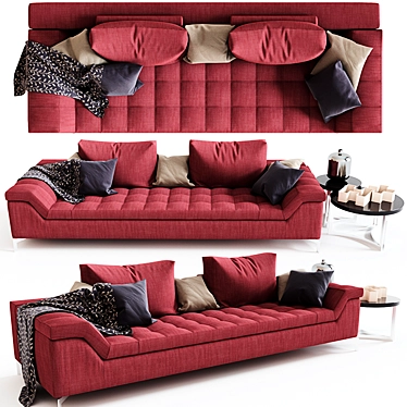 Casadesus Sofa CINE: Comfort and Chic 3D model image 1 