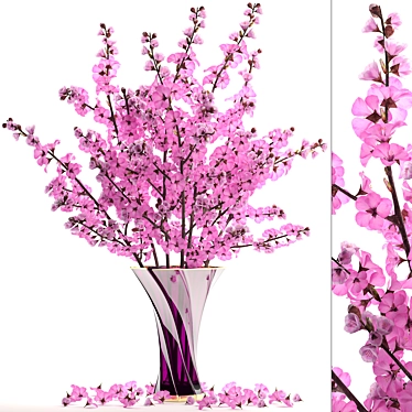 Cherry Blossom Delight 3D model image 1 