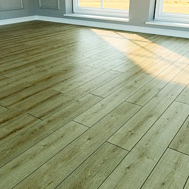 Evoke Trend Oak Laminate 3D model image 1 