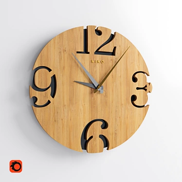 Clock Indian Tan