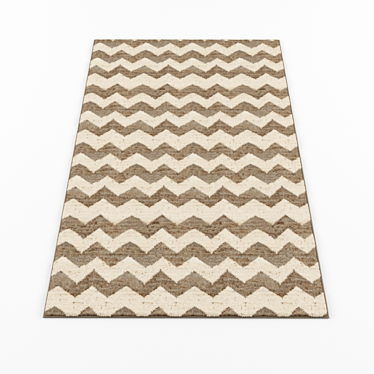 Elegant 182 x 121 cm Rug 3D model image 1 