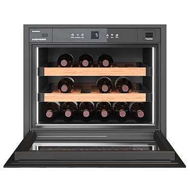  Liebherr HWgb 1803 Wine Cooler - Sleek and Stylish 24 Inch 3D model image 1 