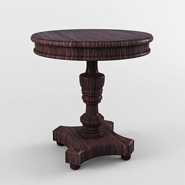 Sweet Indulgence: Exquisite Dessert Table 3D model image 1 