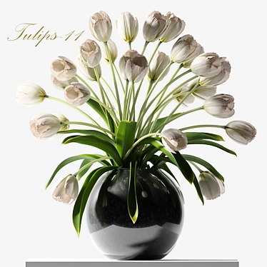 Blooming Beauty: TULIP 11 3D model image 1 