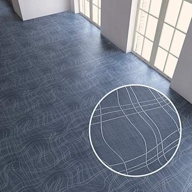 Seamless Linoleum by Tarkett 3D model image 1 