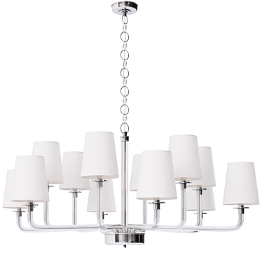 Ralph Lauren Parker Chandelier 3D model image 1 