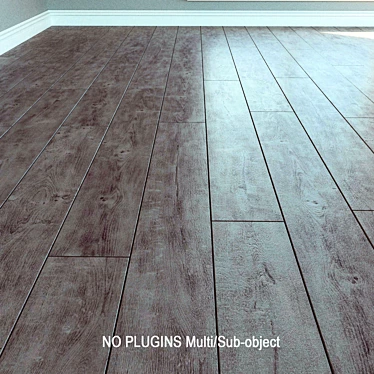 Natural Wood Laminate Flooring by KAINDL 3D model image 1 