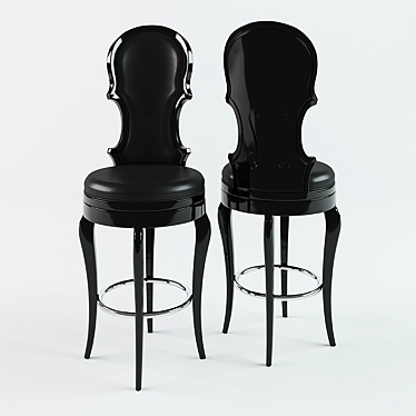 Colombostile 4790SGB Opera Stools 3D model image 1 