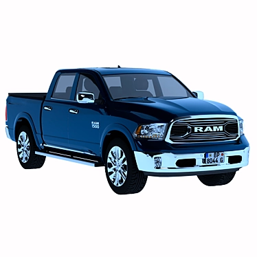 Powerful and Reliable: Dodge Ram 1500 3D model image 1 