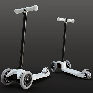 Kids' Reaction Scooter 3D model image 1 