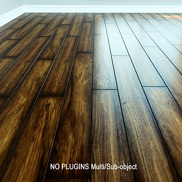 Natural Wood Laminate 069 3D model image 1 