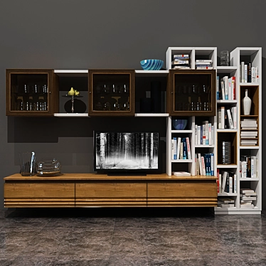 Cabinet and Cantiero shelving