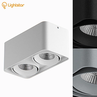 21252x Monocco Lightstar: Adjustable Spot Light Fixture 3D model image 1 