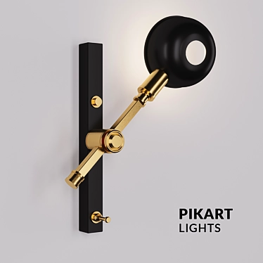 Pikartlights Wall Sconce 3D model image 1 