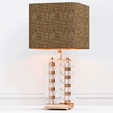 Elegant Toscana Table Lamp 3D model image 1 