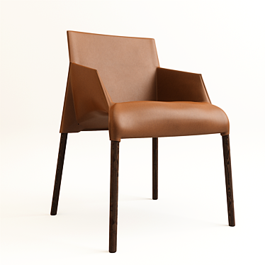 Sleek Seattle Chair: Perfect for Architectural Visualisation 3D model image 1 