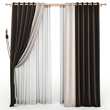  Sleek Blind with Modern Design 3D model image 1 