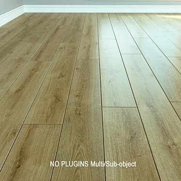 Evoke Trend Oak Laminate 3D model image 1 