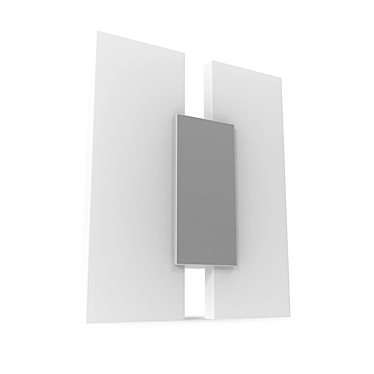 Modern LED Sconce METRASS 2 3D model image 1 