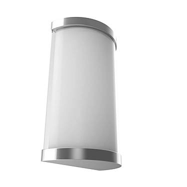 Modern Chrome LED Sconces: CUPELLA 3D model image 1 