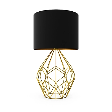 Elegant Pedregal Table Lamp 3D model image 1 