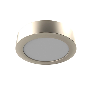 Elegant LED Recessed Luminaire: FUEVA 1 3D model image 1 