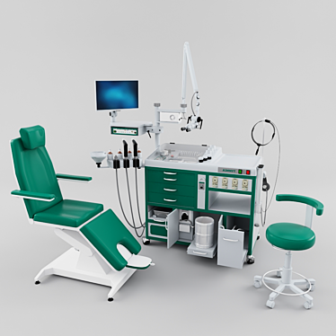 Advanced ENT Workstation 3D model image 1 