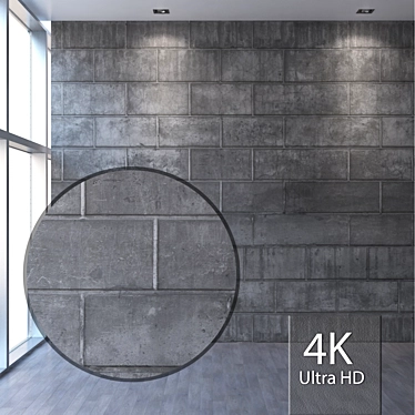 Seamless 4K Plaster Texture 3D model image 1 