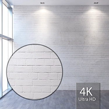 Seamless 4K Brick Texture 3D model image 1 