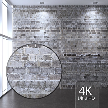 Seamless 4K Masonry Blocks 3D model image 1 