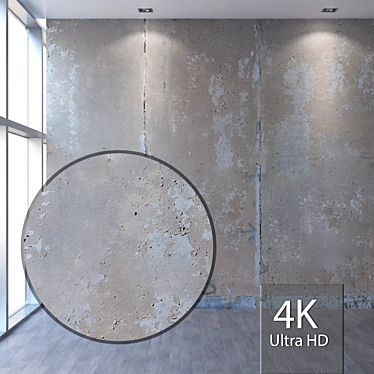 Title: Seamless 4K Concrete Texture 3D model image 1 