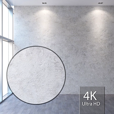 Seamless 4K Plaster Texture 3D model image 1 