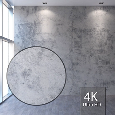 Seamless 4K Plaster Texture 3D model image 1 