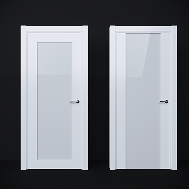 Innovative Volhovets Classic Doors 3D model image 1 