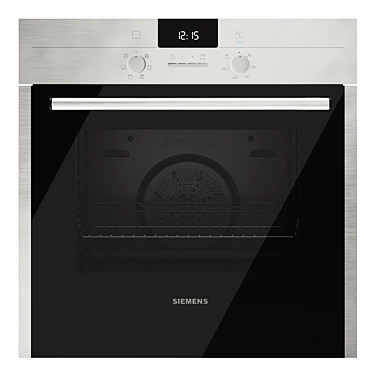 Siemens iQ500 Oven: Effortless Cooking with Style 3D model image 1 