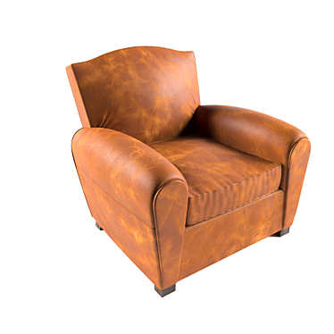 Classic Style Armchair: Harrison 3D model image 1 