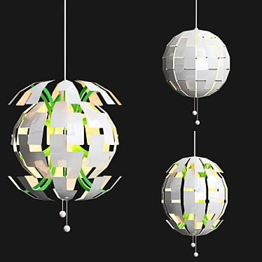 Galactic Glow: Death Star Lights 3D model image 1 