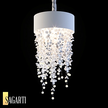 Ammi Suspension Lamp: Elegantly Designed, Premium Quality 3D model image 1 