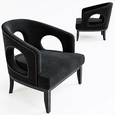 Elegance in Adam Eichholtz Chair 3D model image 1 
