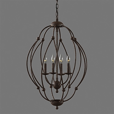 Bronx Pendant - Stylish Lighting for Your Home 3D model image 1 