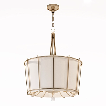 Luminous Baker Chandelier 3D model image 1 