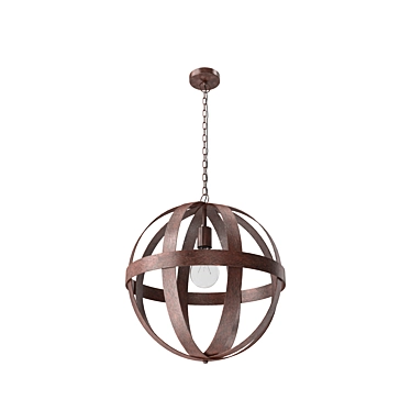 Elegant WESTBURY Suspension Light 3D model image 1 