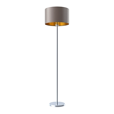 Elegant Maserlo Floor Lamp 3D model image 1 