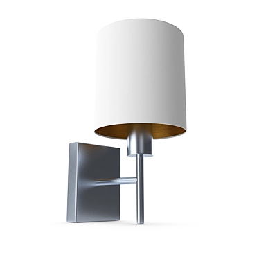 Modern Sconce | PASTERI | Nickel Finish 3D model image 1 