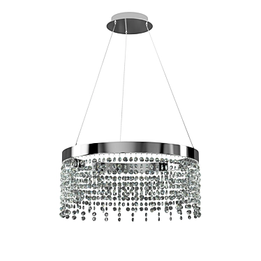 Antelao LED Suspension: Elegant Lighting Solution 3D model image 1 